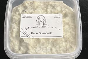 BABA GANOUSH WITH MAYONNAISE