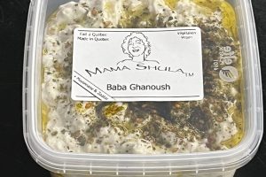 BABA GANOUSH WITH MAYONNAISE & ZAATAR