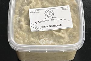 BABA GANOUSH WITH TAHINI